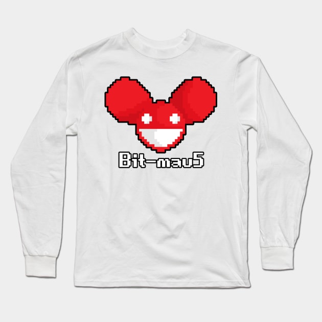 Deadmau5 8-bit! Long Sleeve T-Shirt by ControllerGeek